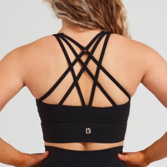 Buff Bunny Revolution Sports Bra in Onyx Black - Picture 1 of 6